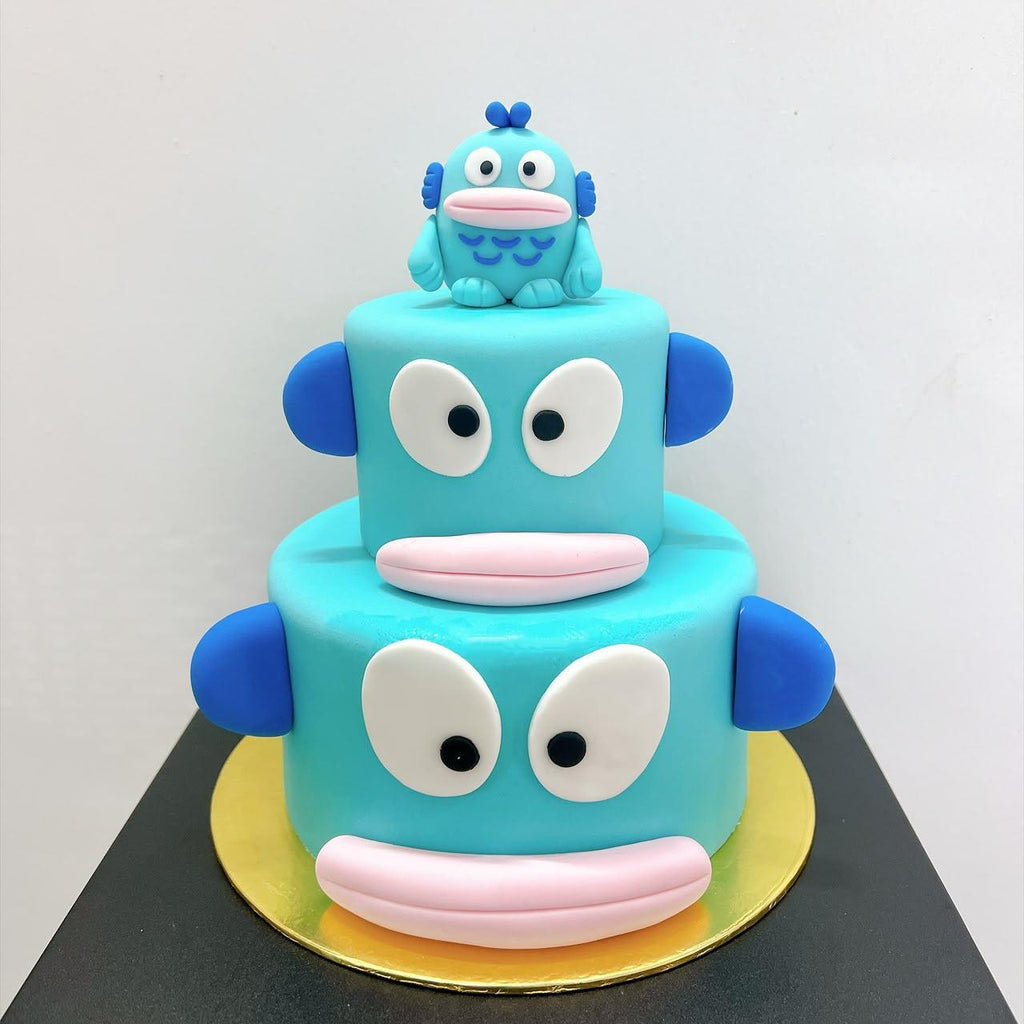Kappa Fish Monster Fondant Cake