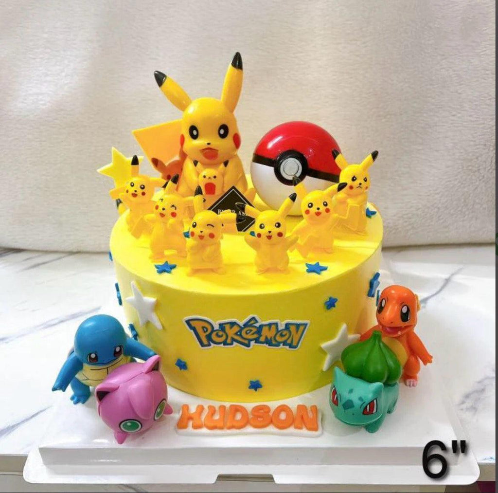 Kids Party Poke Friends Cake