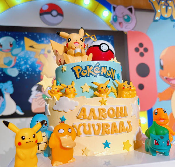 Kids Party Pokemon & Friends Cake