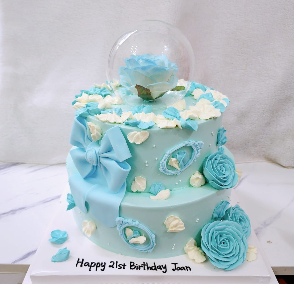 Korean Style Buttercream Vintage Cake