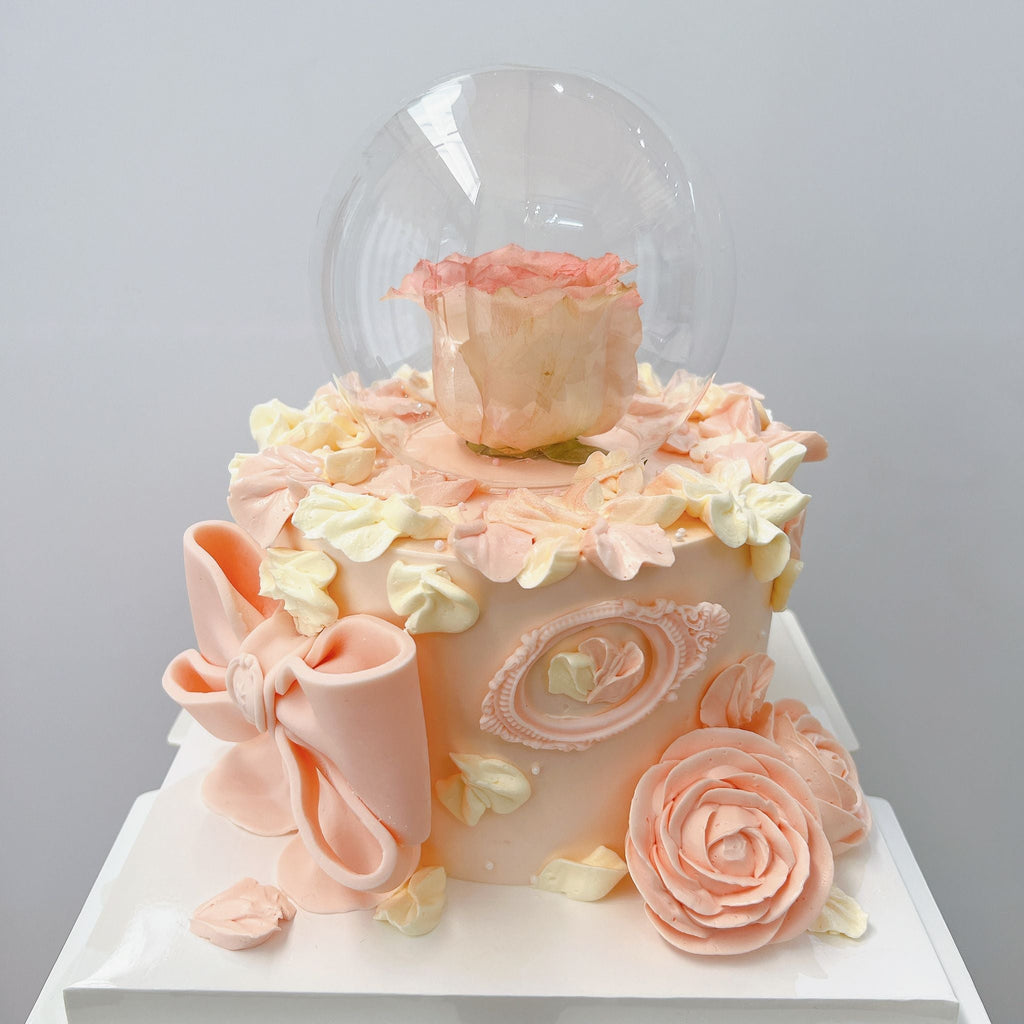 Korean Style Buttercream Vintage Cake