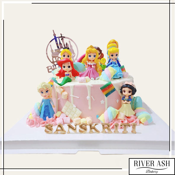 Lovely Princesses cake