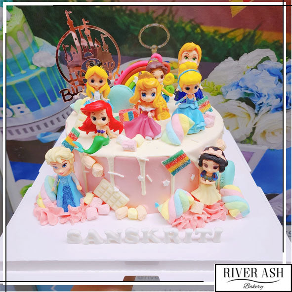 Lovely Princesses cake
