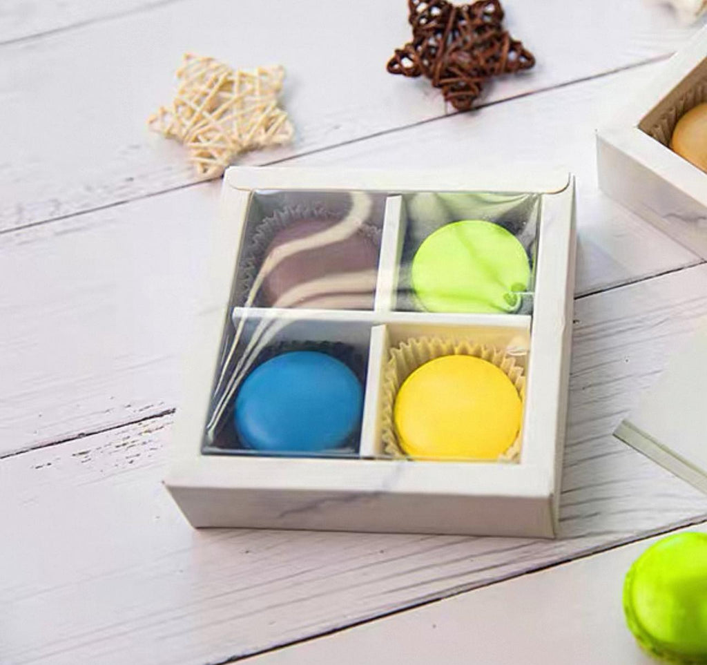 Macaron Favor gifting box of 4
