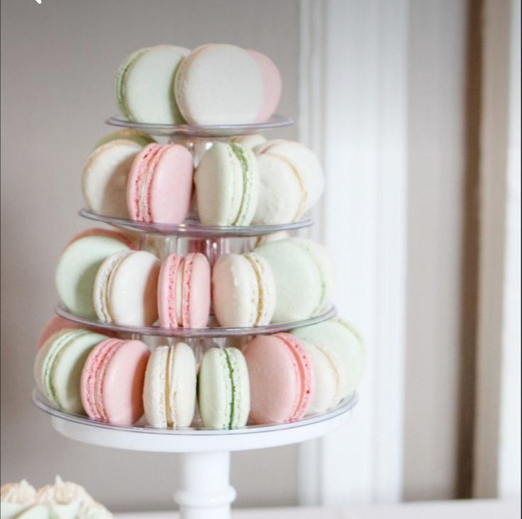 Macaron Tower set with packaging