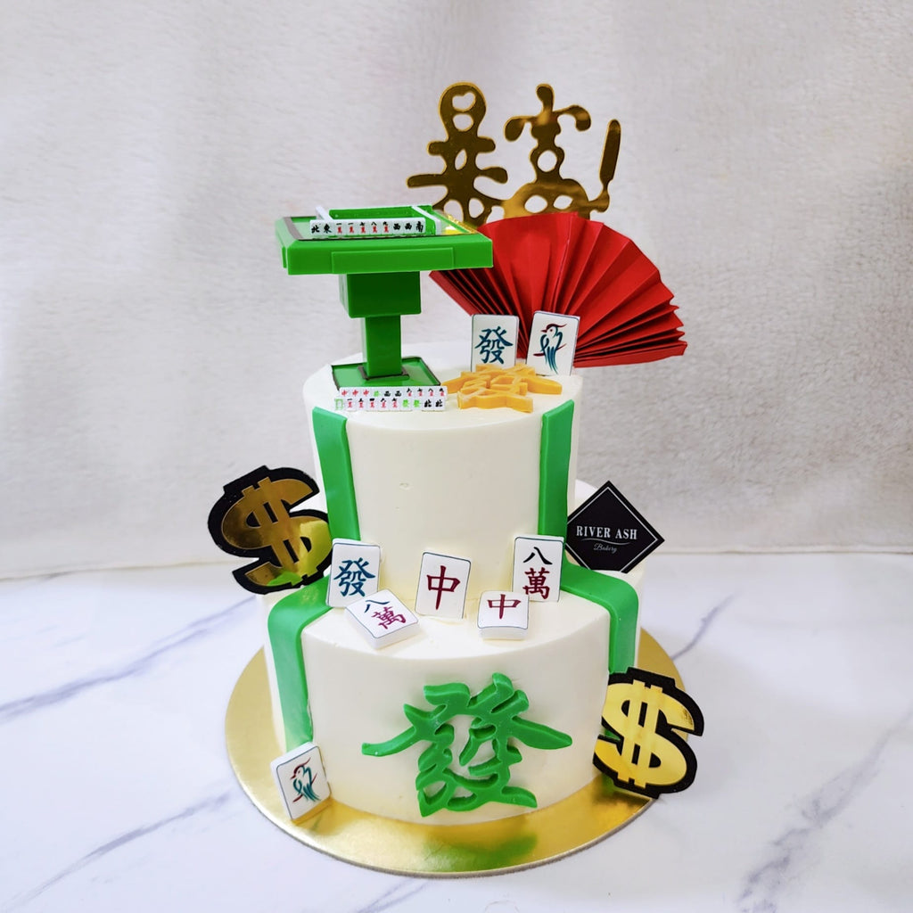 Mahjong Huat Huat Cake