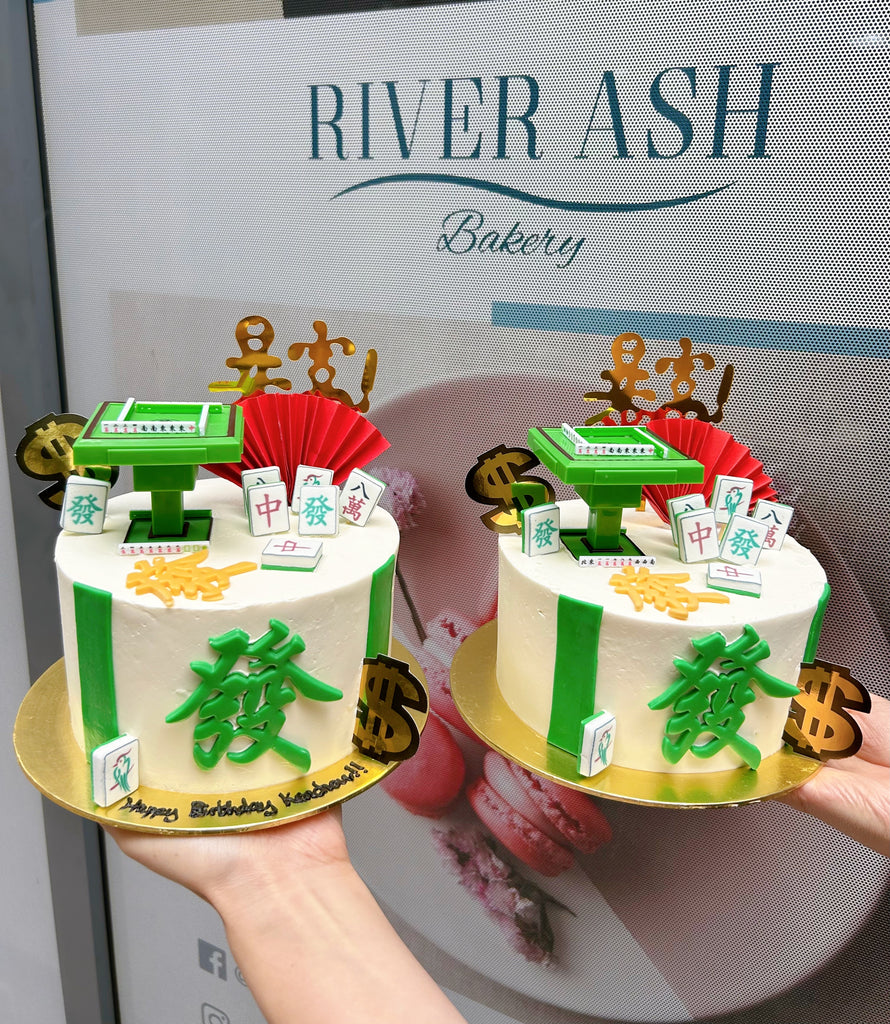 Mahjong Huat Huat Cake