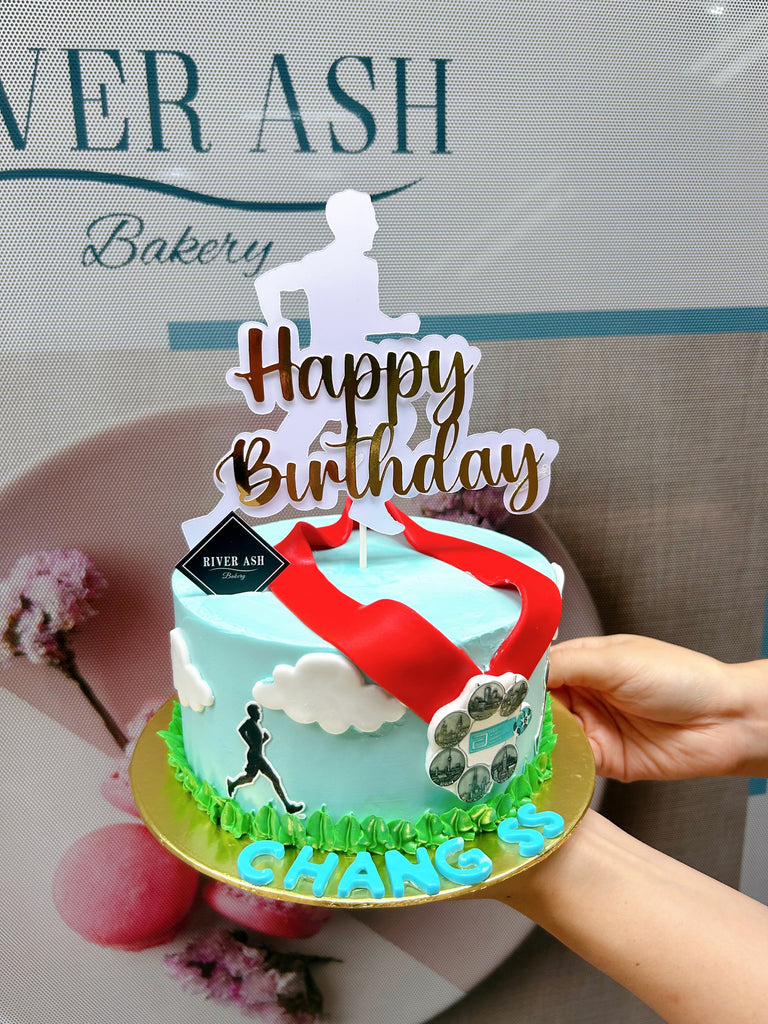 Marathon Runner Cake