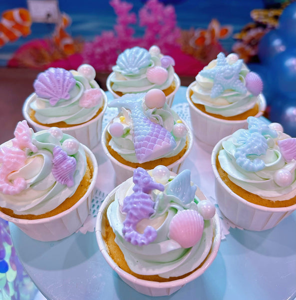 Mermaid Cupcake Set (12s)