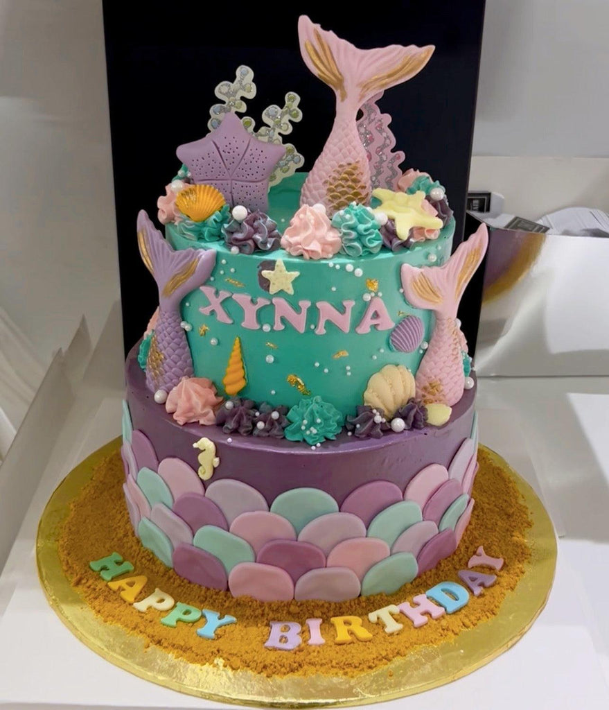 Mermaid under the Sea Cake