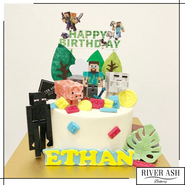 Miner Adventure Cake