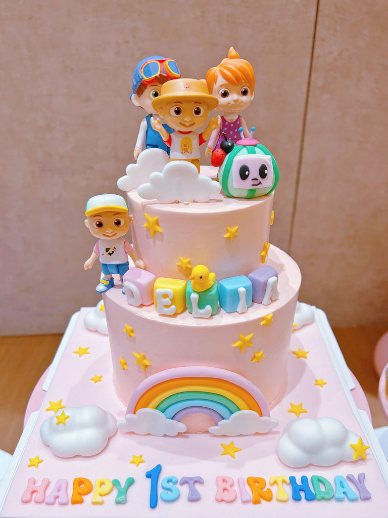 Miner Handcrafted Game Cake