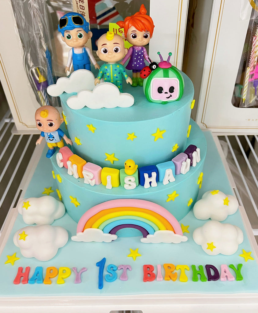 Miner Handcrafted Game Cake