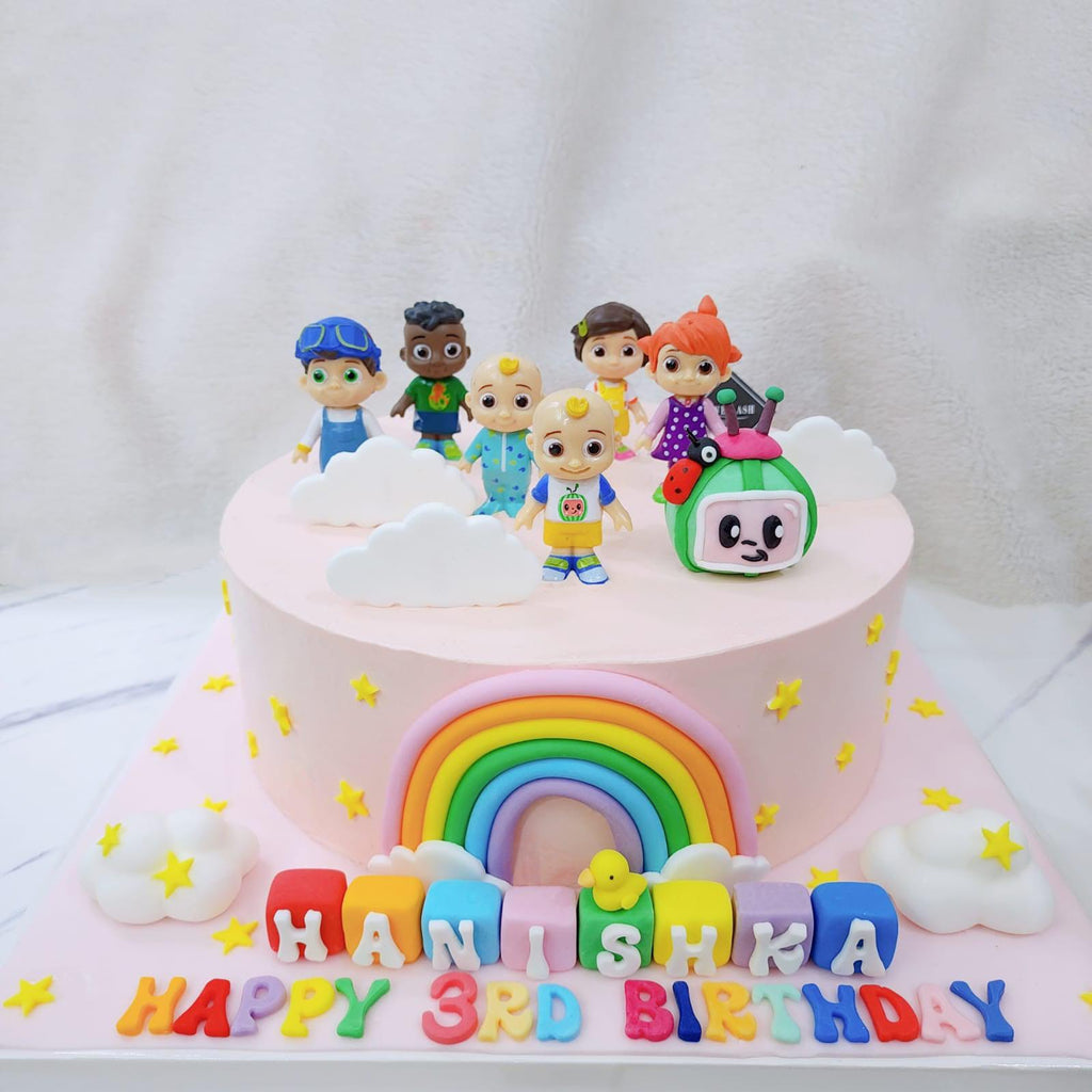 Miner Handcrafted Game Cake