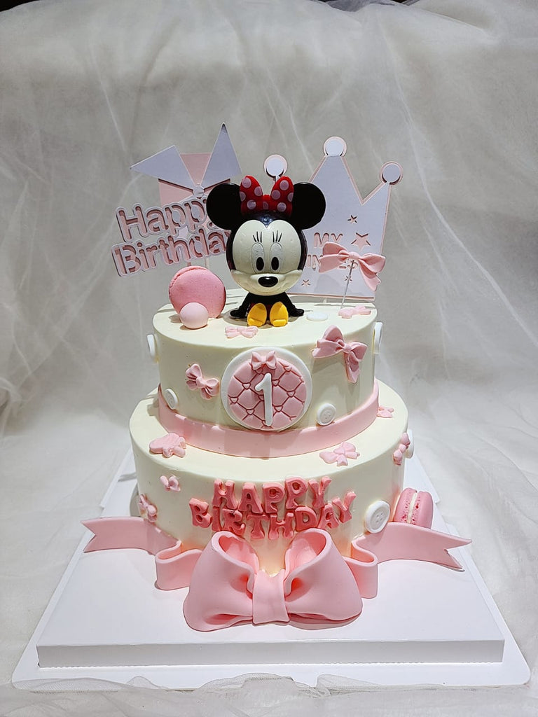 Mini Mouse with Ribbon Cake