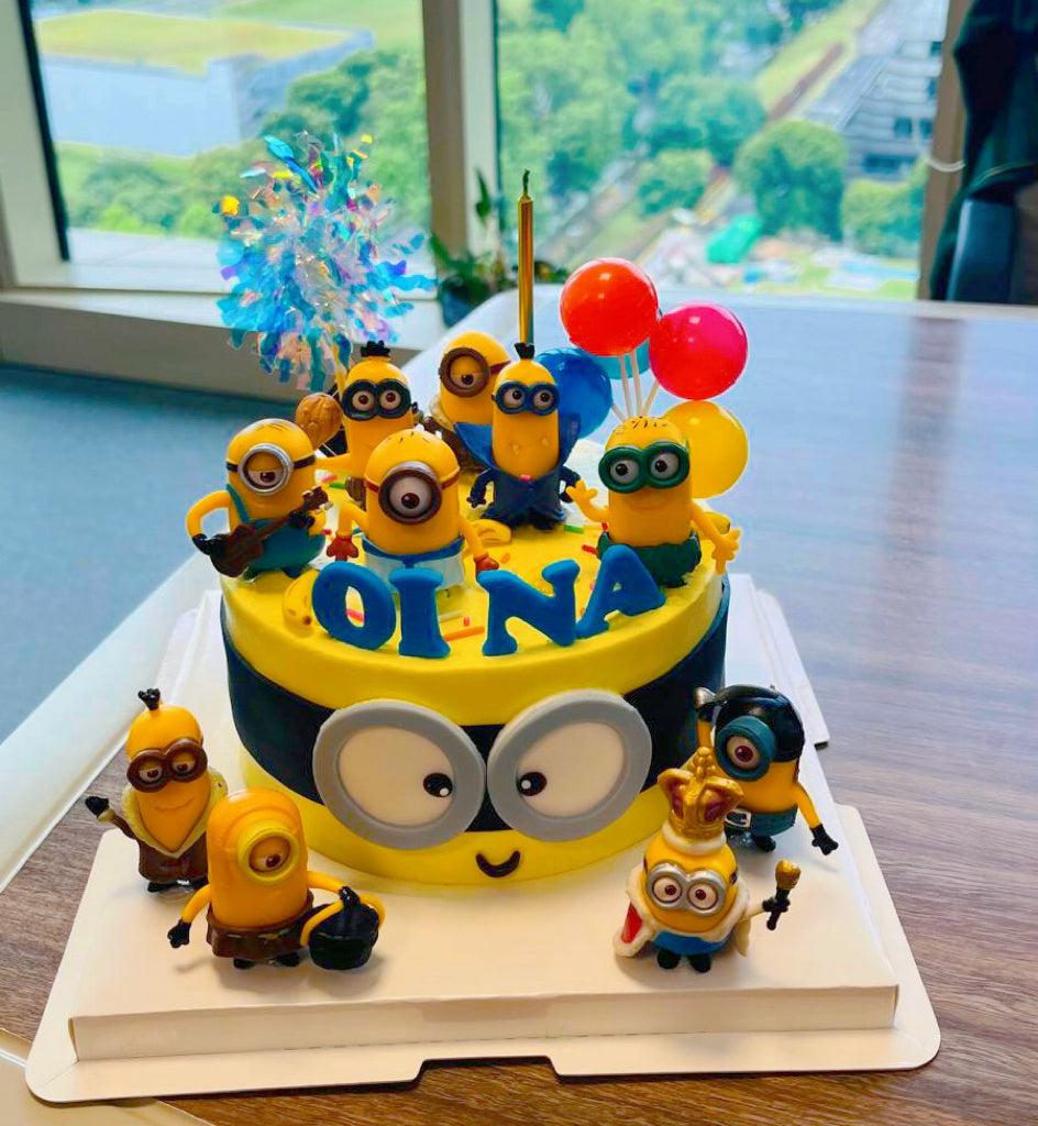 Minion Party cake