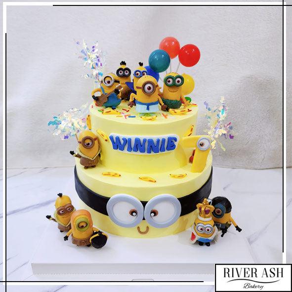 Minion Party cake