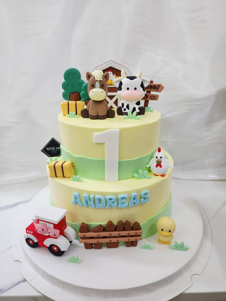 My Farm Animal Cake