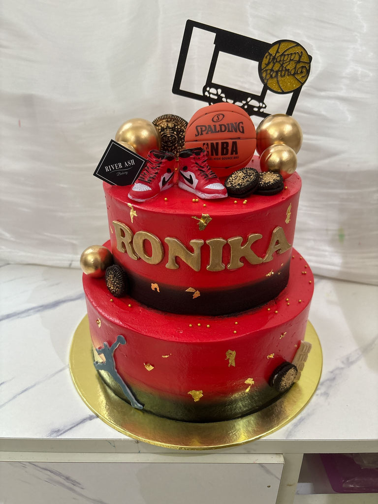 NBA Basketball theme Cake