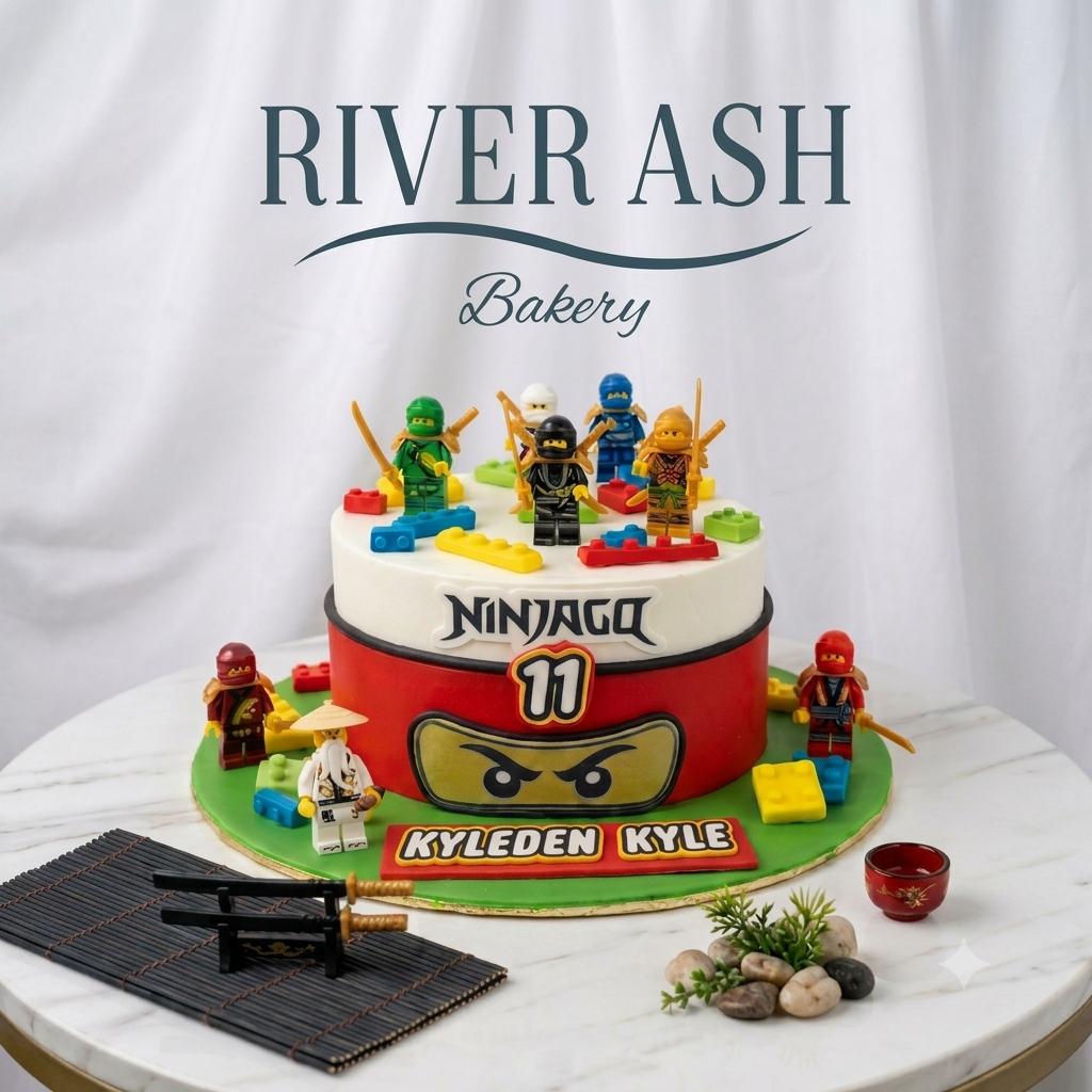 Ninja Warrior Cake