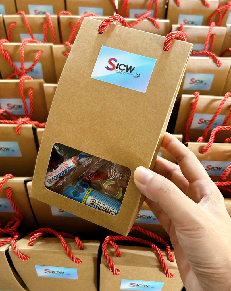 Old School Snacks Door Gift Box/Wedding Favors