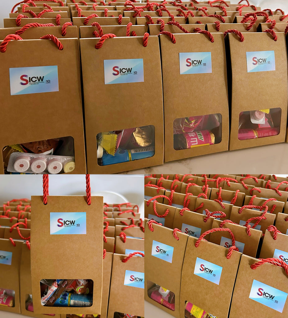 Old School Snacks Door Gift Box/Wedding Favors