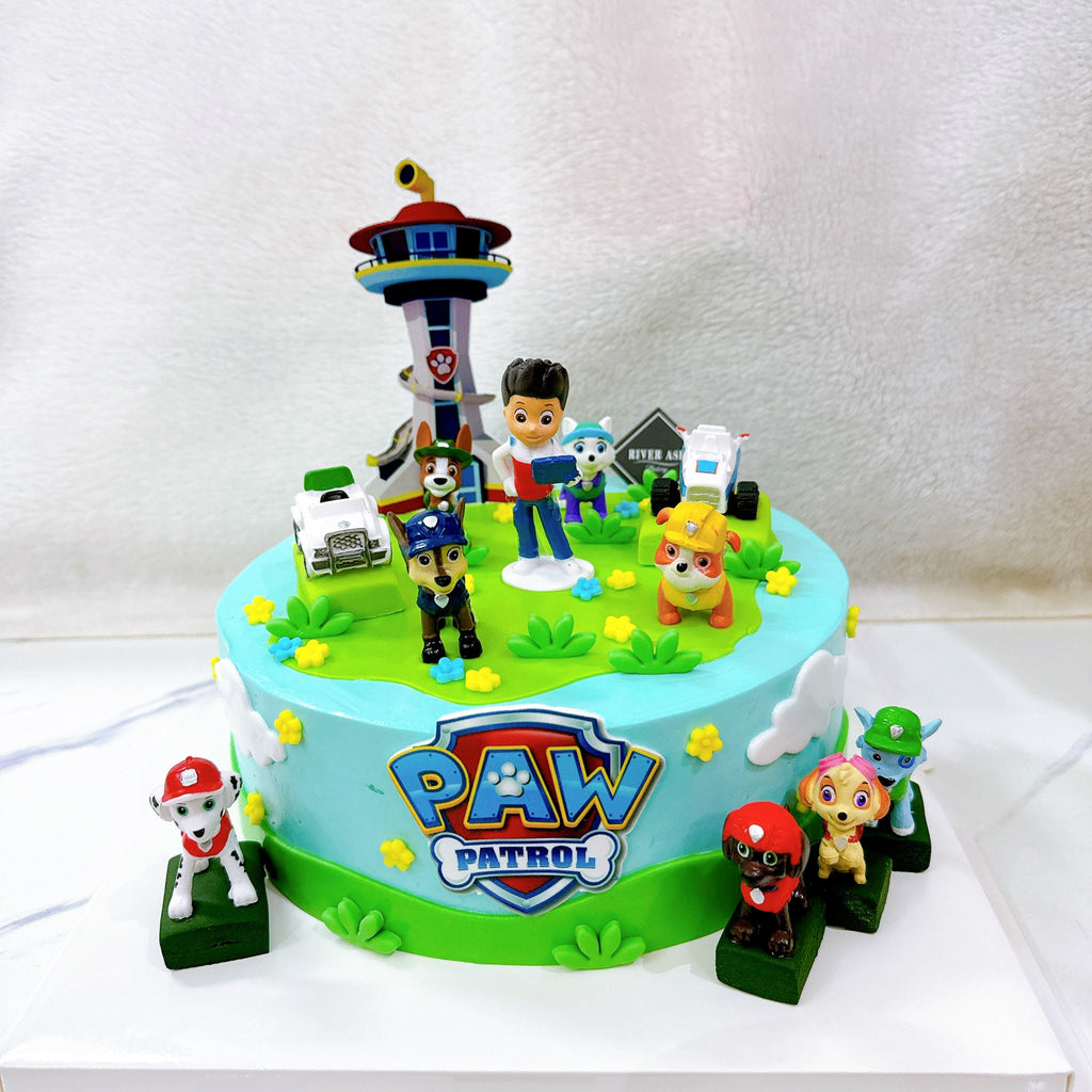 Pawsome Patrol Cake