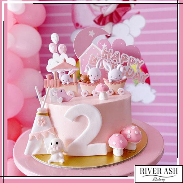 Pink Rabbit/Bunny Cake