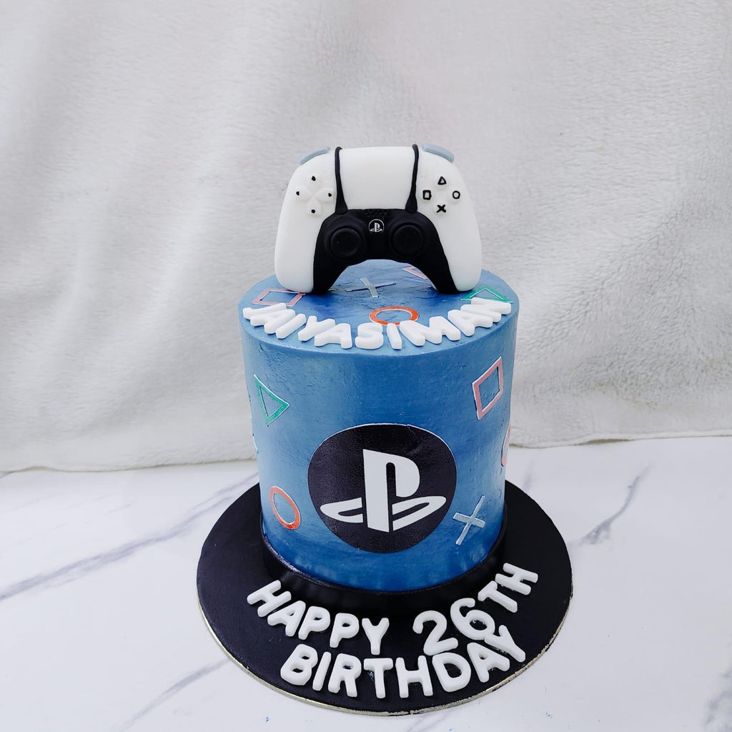 Play Station Controller Theme Cake