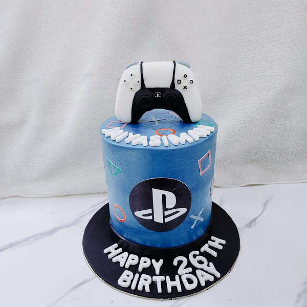 Play Station Controller Theme Cake