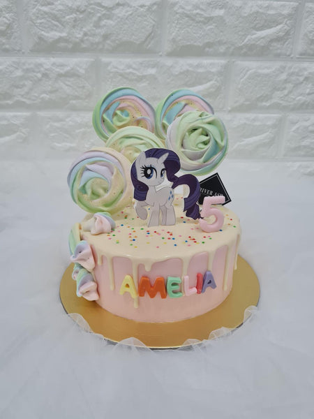 Pony Meringue Lollipop Cake