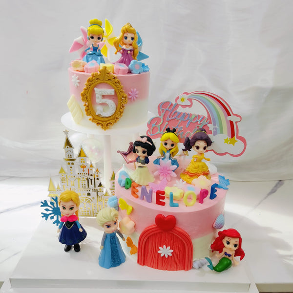 Princess Suspended Double Cake
