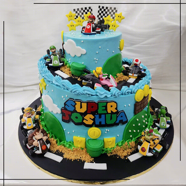 Super Racing Kart Cake