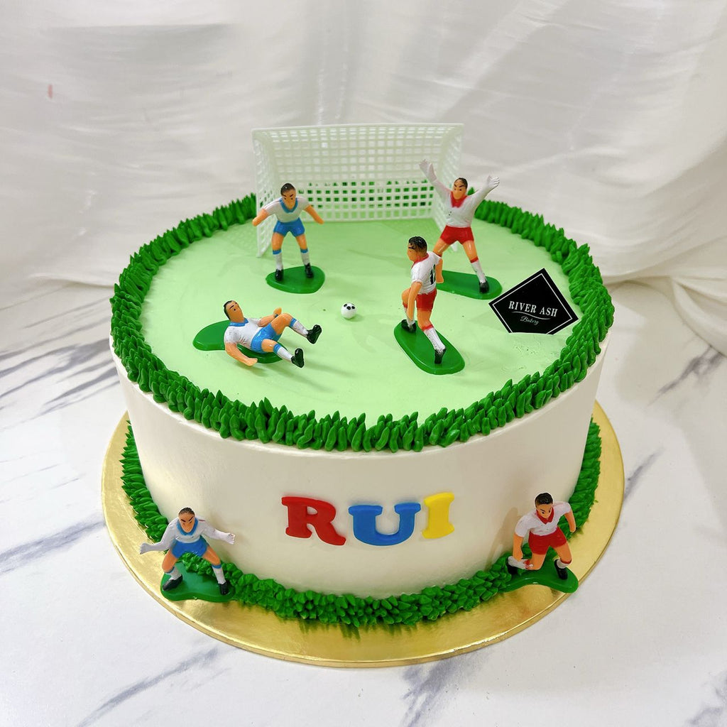 Soccer Football Cake