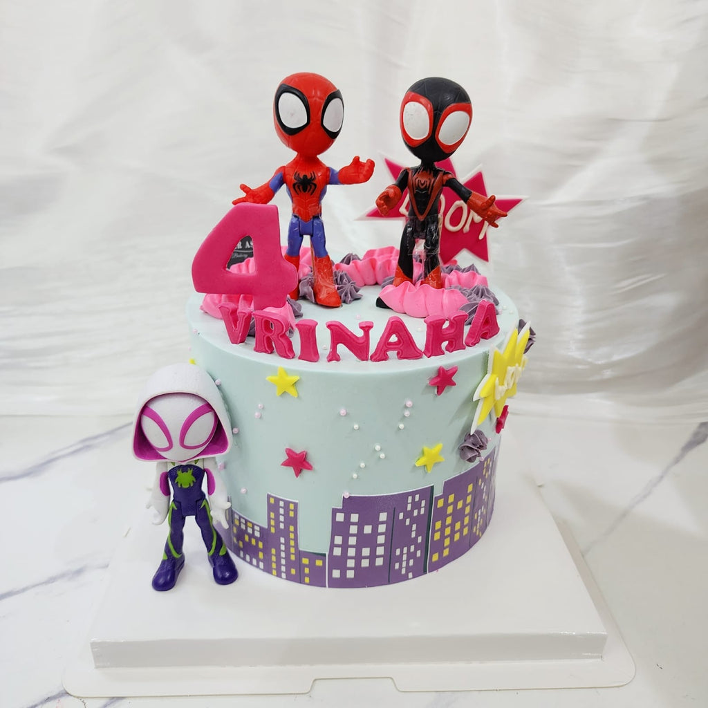 Spider and Friends Cake