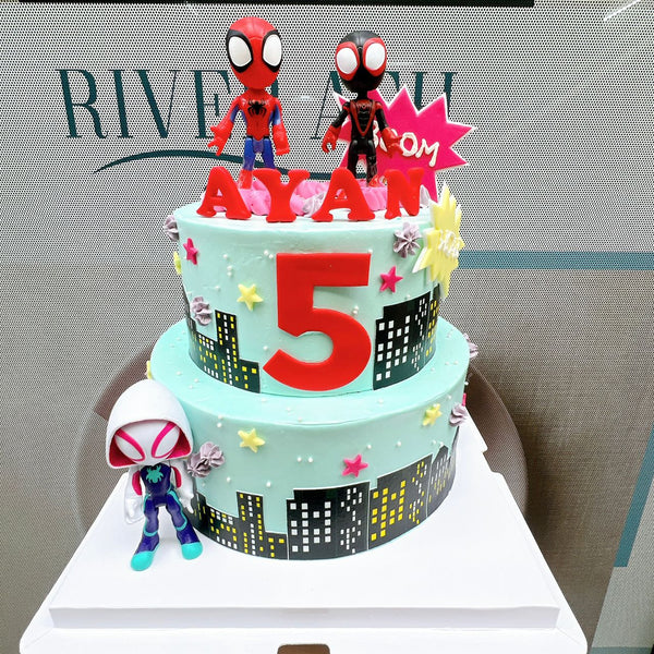 Spider and Friends Cake