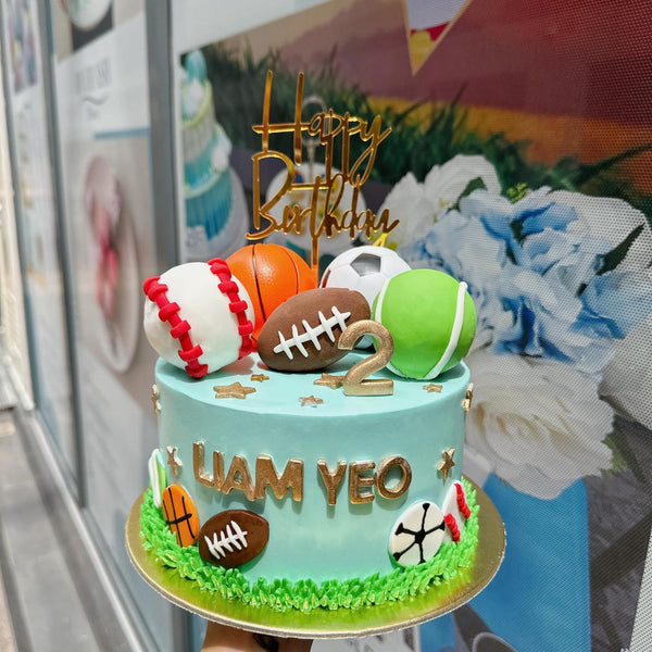 Sporty Boy Cake