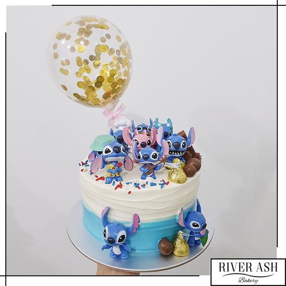 Alien Beach Party Cake