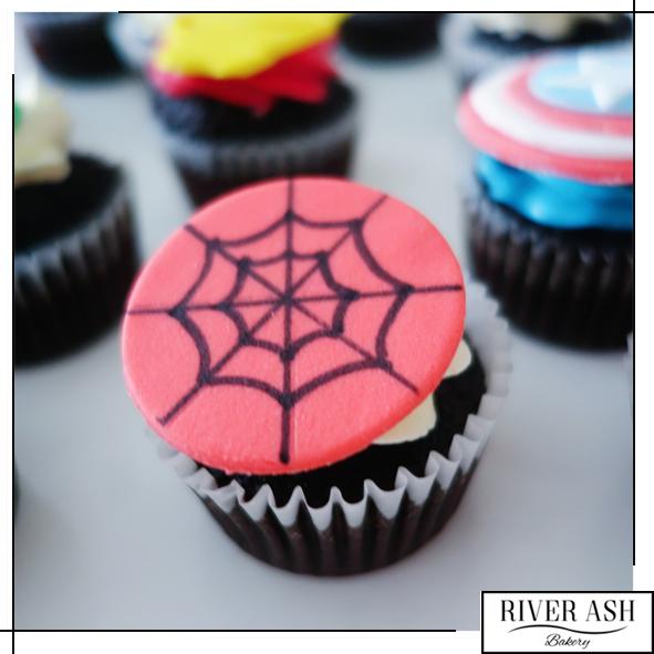 Superheros Cupcakes