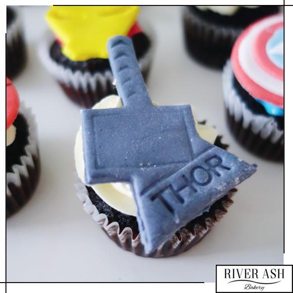 Superheros Cupcakes