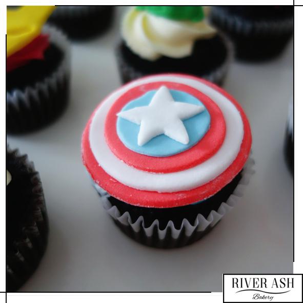 Superheros Cupcakes