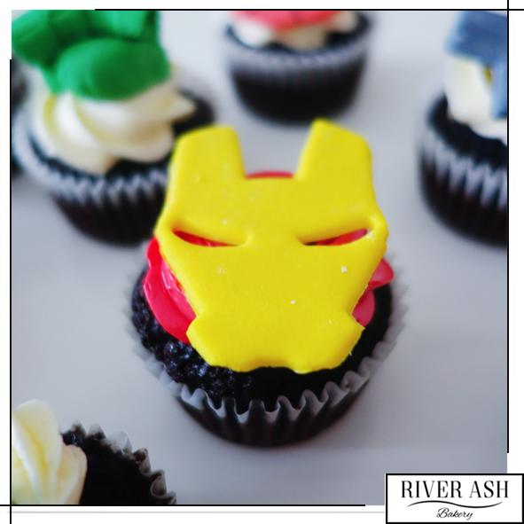 Superheros Cupcakes