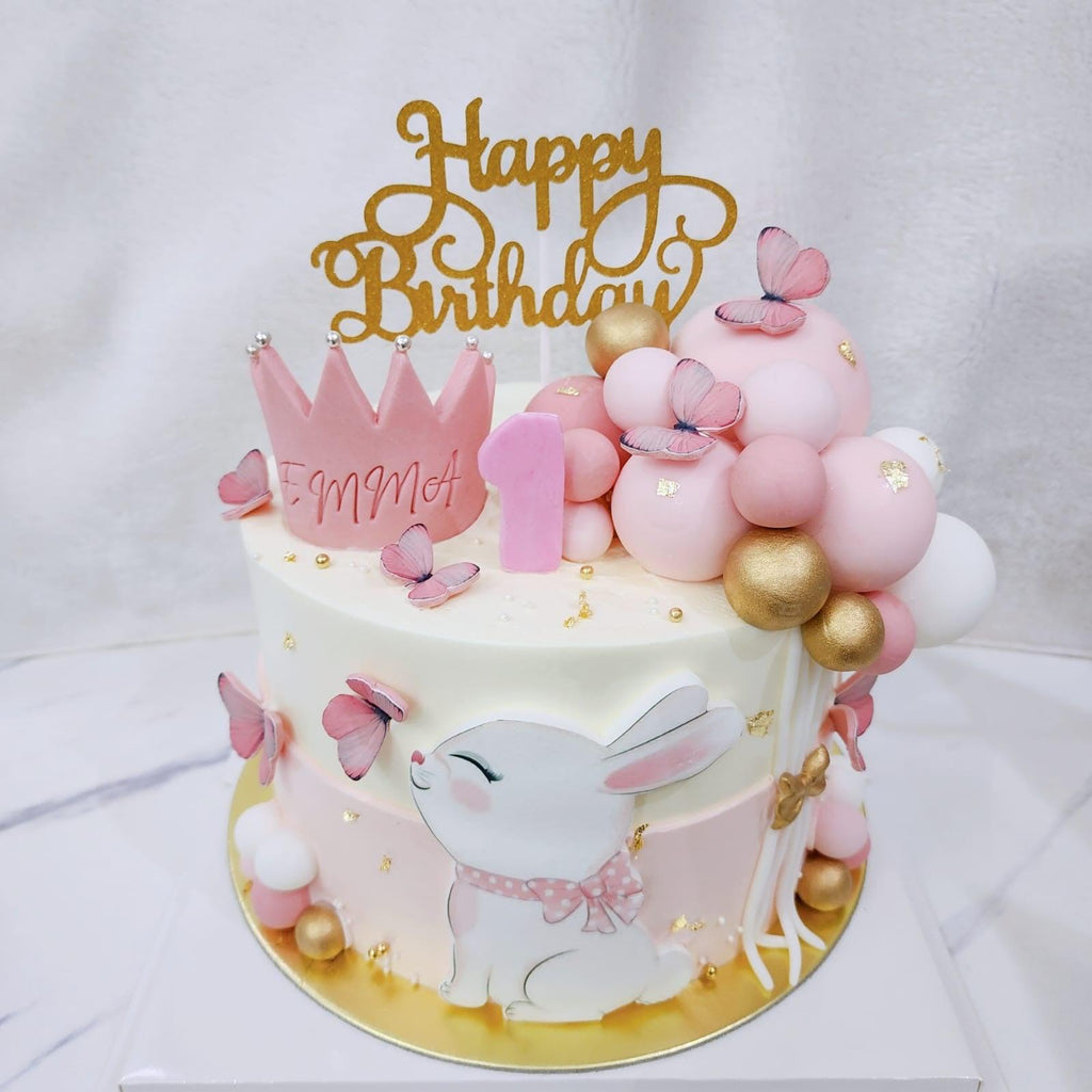 Sweet Bunny/Rabbit Princess Cake