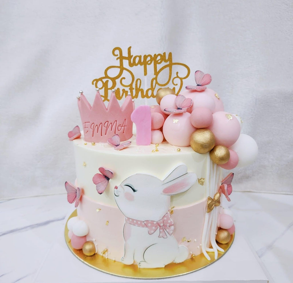 Sweet Bunny/Rabbit Princess Cake