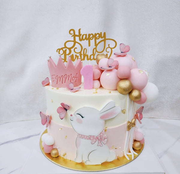 Sweet Bunny/Rabbit Princess Cake