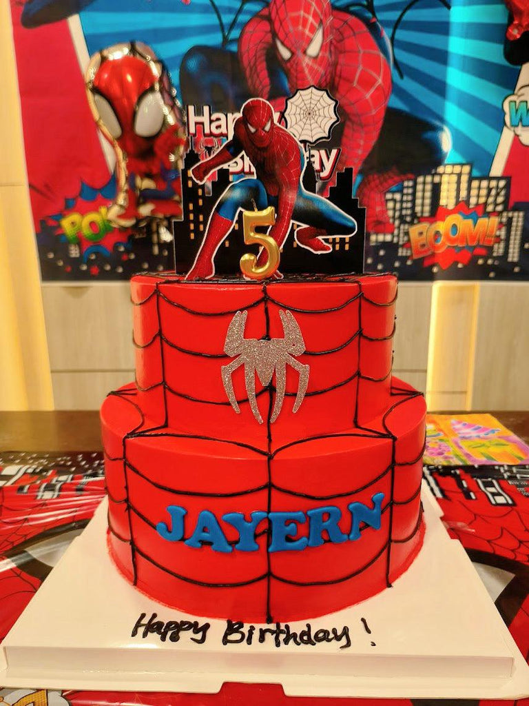 The Spider Boy Cake