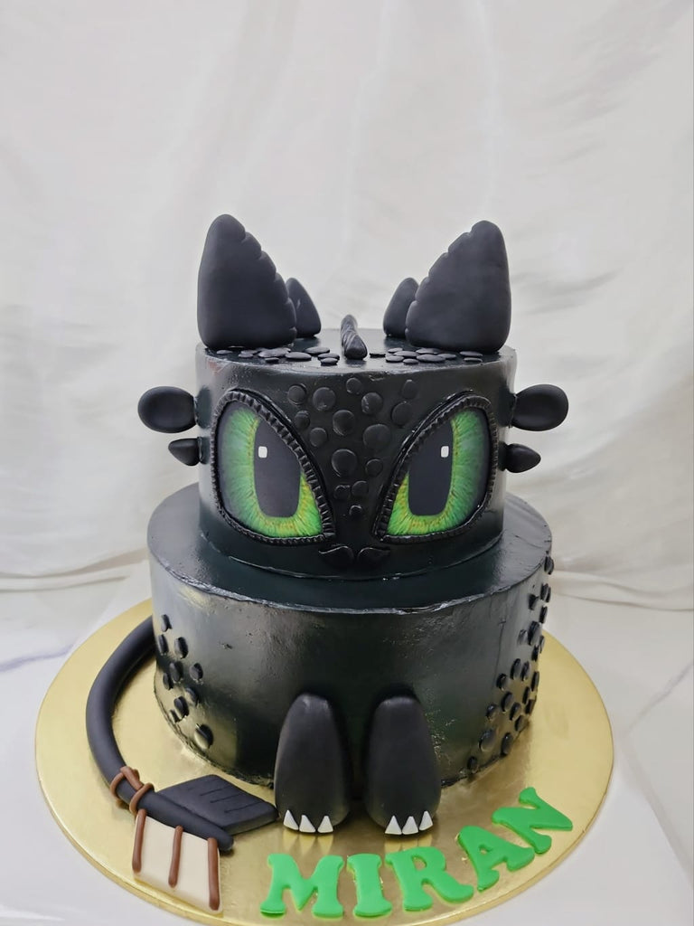 Toothless Dragon Cake