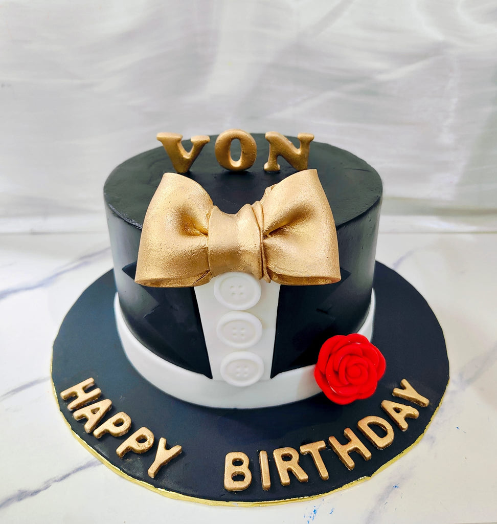 Tuxedo Gentlemen Cake