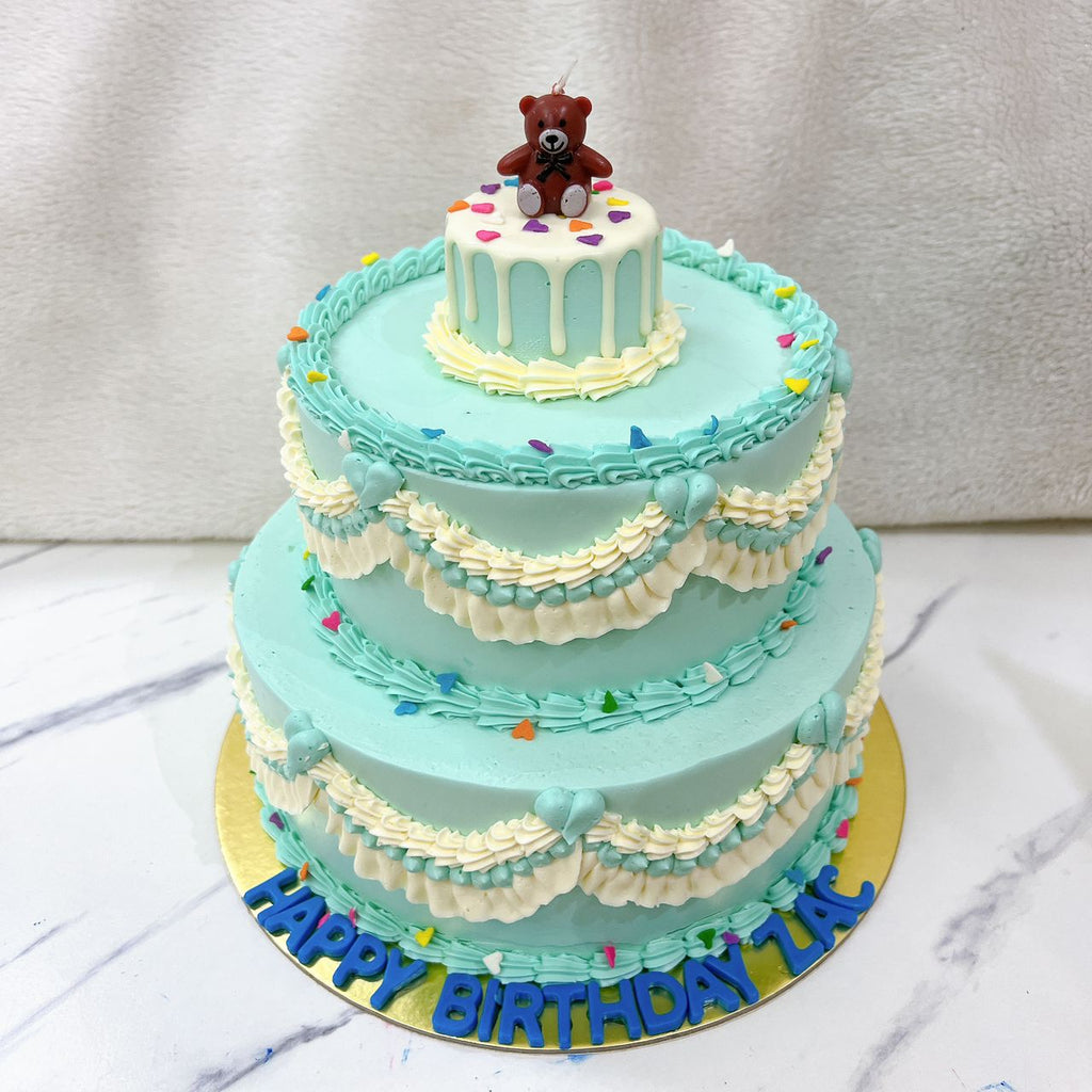 Vintage style with mini tier Cake