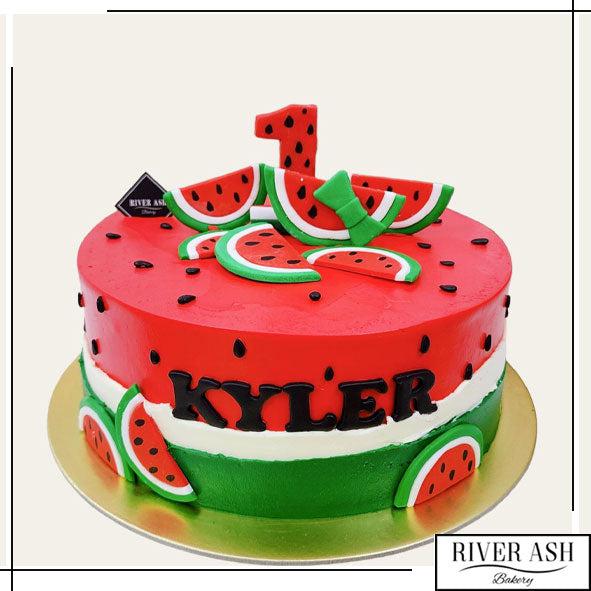 Watermelon Cake Design 2